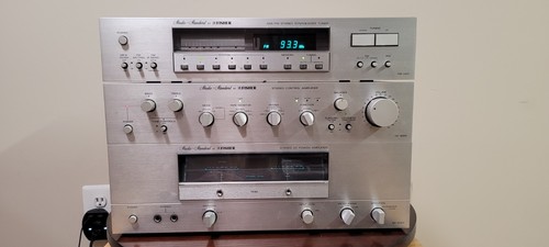 Fisher BA-6000 Power Amplifier, CC-3000 Preamp, FM-2421 Tuner. Tested Work, Nice