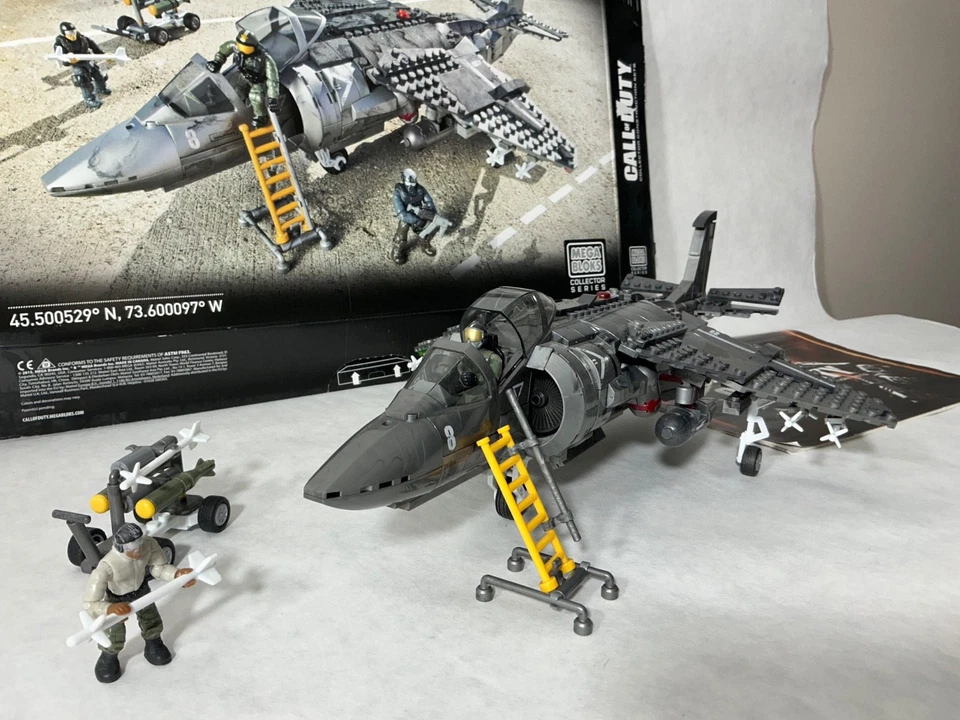 Mega Bloks 使命召唤战斗机 #CNG86 飞机 — 第 4/4 张图片