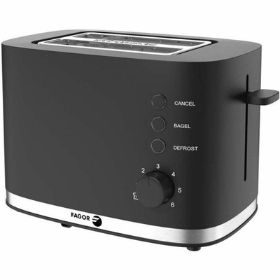Fagor Toaster 870 W Kompakt Modern Mit Bräunungsstufen Und Auftaufunktion
