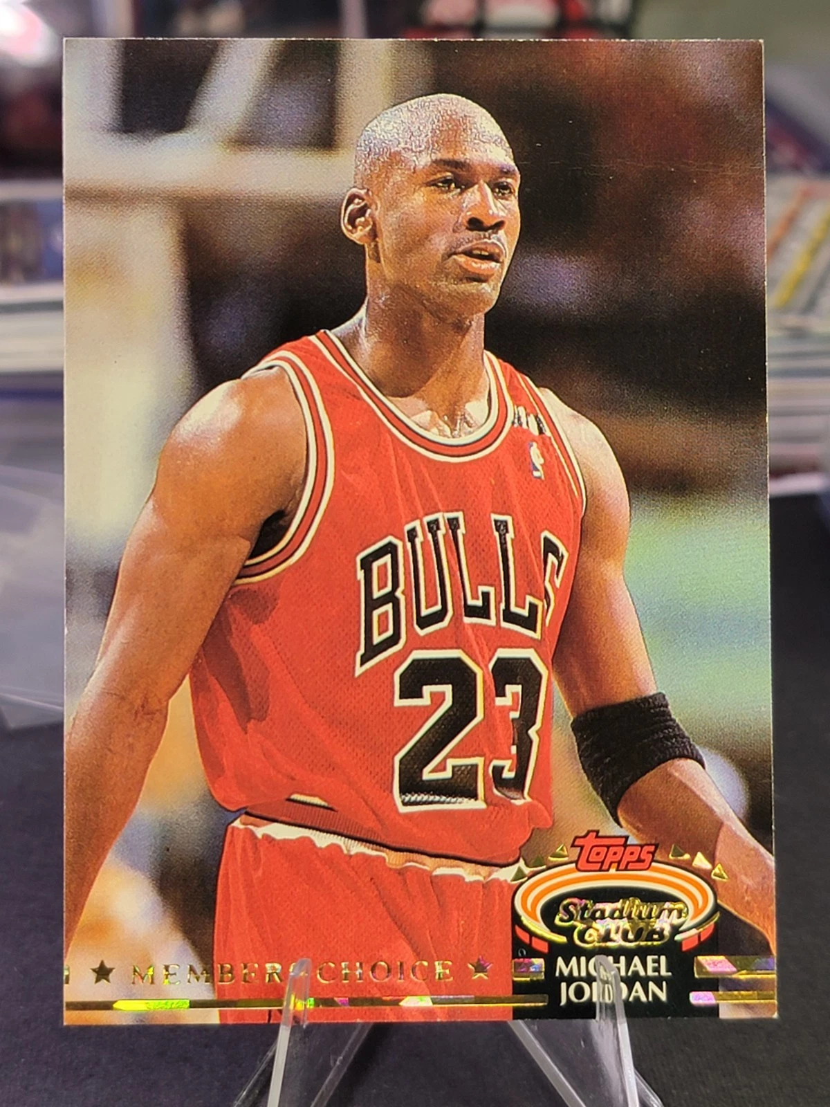 1992-93 Topps Stadium Club - Members Choice Michael Jordan #210 Members Only
