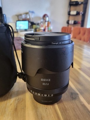 Meike 85mm F1.4 Full Frame Auto Focus Lens for Sony E Mount
