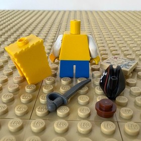 LEGO, SpongeBob: Pirate SpongeBob, bob032, SWORD, MAP, 3817 FLYING DUTCHMAN 2012