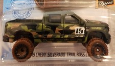 Hot Wheels 164 Die Cast Truck 19 Chevy Silverado Trail Boss Lt Baja Blazers