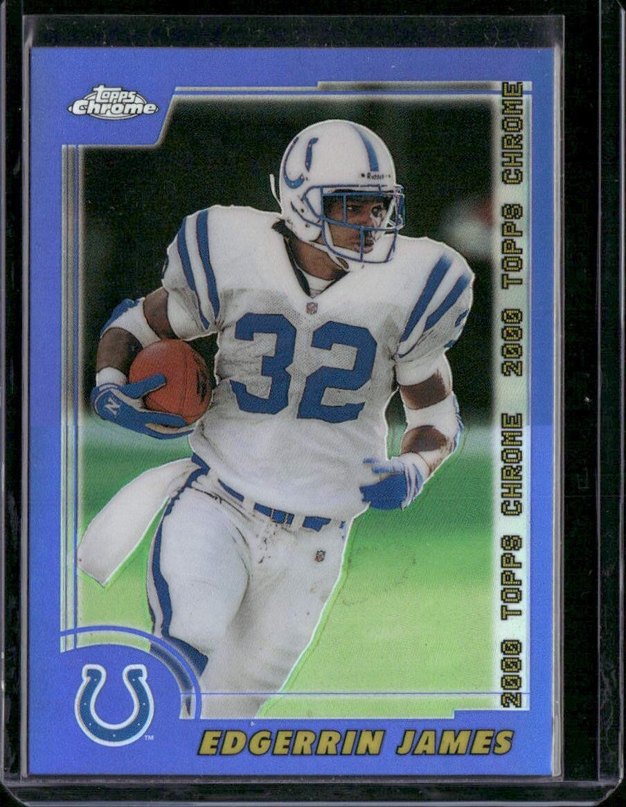 2000 Topps Chrome #148 Edgerrin James Refractor