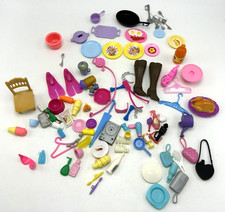 Mattel Barbie Mixed Lot Doll House Kitchen Dining Accessories Food Dishes