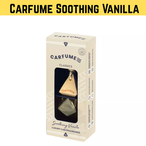 New Soothing Vanilla Car Air Freshener Oil Perfume Fragrance Scent - CARFUMES - Picture 1 of 4