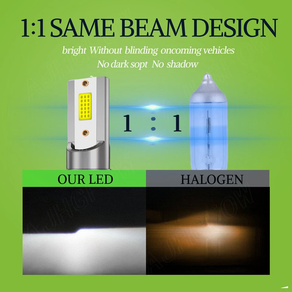 Kit de faros LED altos bajos para Oldsmobile Alero GLS 1999-2004 sedán de 4 puertas Foto 2 de 4