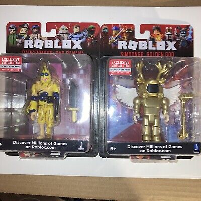  Roblox Simoon68: Golden God 3.5 Inch Figure with