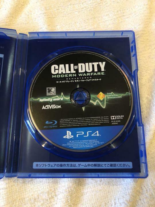PS4 Call of Duty: Modern Warfare Remastered 15233 Japanese PS4 Call of Duty: Modern Warfare Remastered 15233 Japanese
