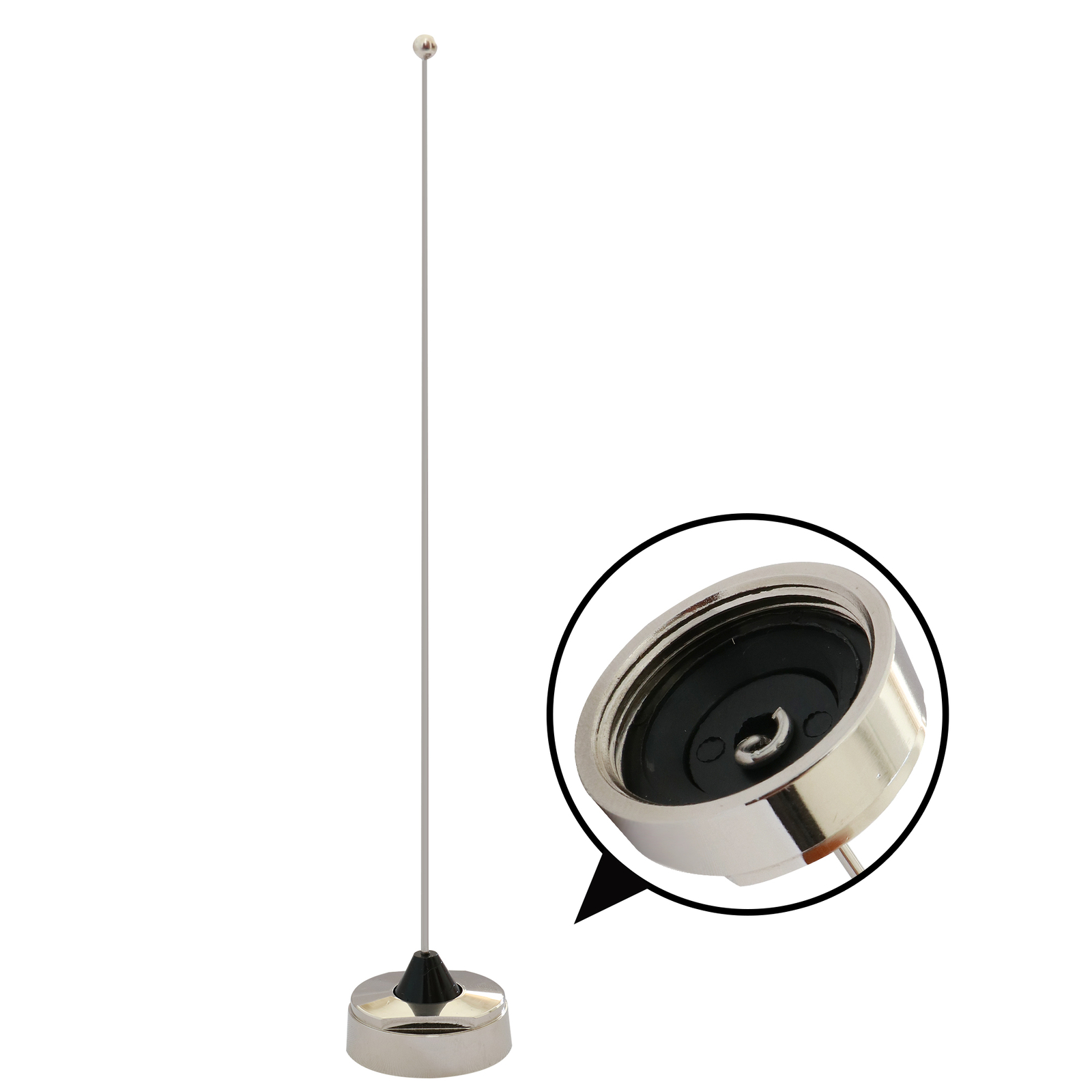13.7 inch VHF 155-174MHz Mobile NMO Antenna For Mobile Bus C