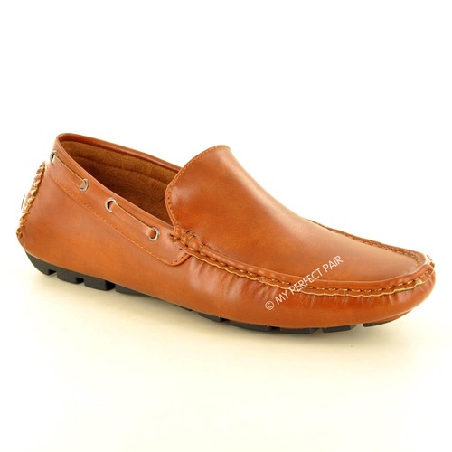 Neu Herren ähnlich Wildleder Freizeit Halbschuhe Slipper Schuhe Disp. UK Größen - Bild 56 von 91