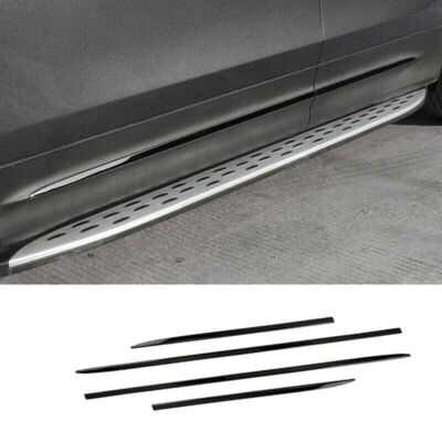 4PCS Strip Trime For Benz GLB 2020-2023 Black Titanium Car Door Guard Molding