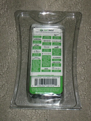 Lot of 9 Brand New Black Widow Fast Twist Cleats 9E0P2R-WM