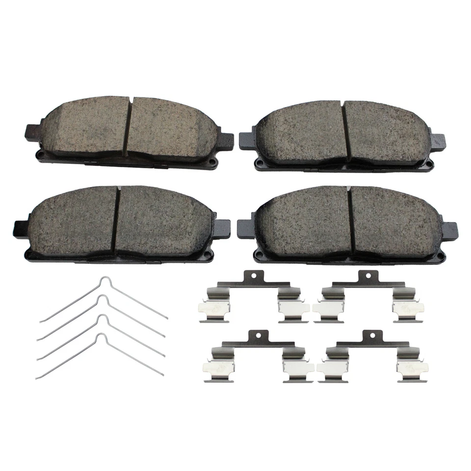 Akebono ProAct Front Disc Brake Pads For Acura MDX 2003-06 Nissan Quest 2004-16 - Image 4 of 4