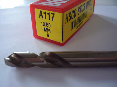 1 Stück Spiralbohrer Dormer A 117 HSCO       10,5 Ø mm