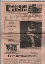 Baseball Bulletin Mag Ken Holtzman Ted Williams February 1975 110620nonr