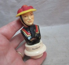 Vintage Blaubeuren Germany figural bottle stopper.