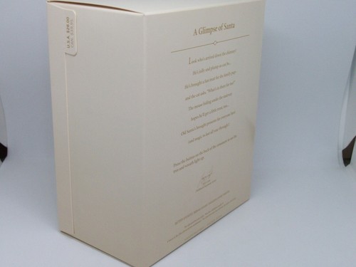 Hallmark 2008 Glimpse of Santa - Magic - Lights - Nuevo en caja - Imagen 5 de 18