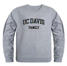 University of California Davis Aggies UCDAVIS Family Crewneck Sweatshirt Sweater
