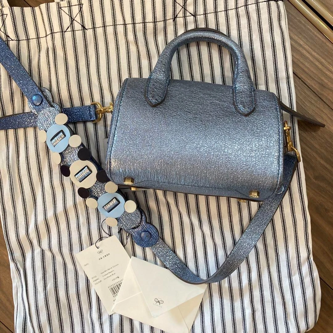 Anya Hindmarch Mini Shoulder Bag Vere Mini Barrel Circulus Flower