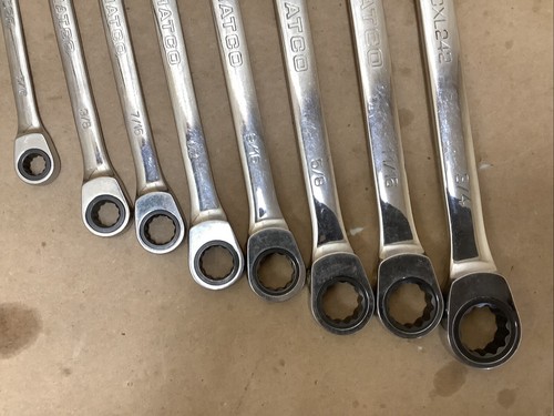 Matco Tools 7GRCXL102-7GRC19M2 20pcs Metric/SAE 72 Teeth Flex Combo Wrench Set - Picture 19 of 23