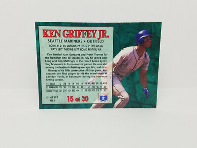 激レア未使用 グリフィー マリナーズ1994年 ポスター GRIFFEY MLB Ken Griffey Jr. 