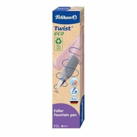 Penna stilografica Twist Eco M rosa