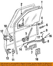 GM OEM 84-94 Bravada Door Glass Hardware-Handle, Outside 15969377