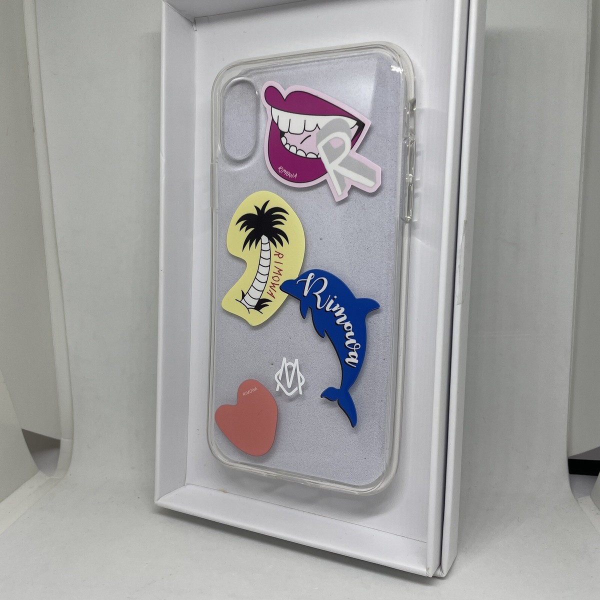 RIMOWA iPhone Case for XS/X aluminum silver & sticker design | eBay