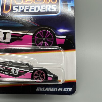Hot Wheels Neon Speeders #2/8 McLaren F1 GTR Read Description | eBay