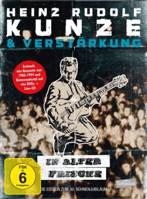 Heinz Rudolf Kunze - In alter Frische (4 DVDs + CD) DVD+CD *NEU*OVP*