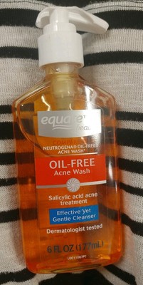 equate acne face wash