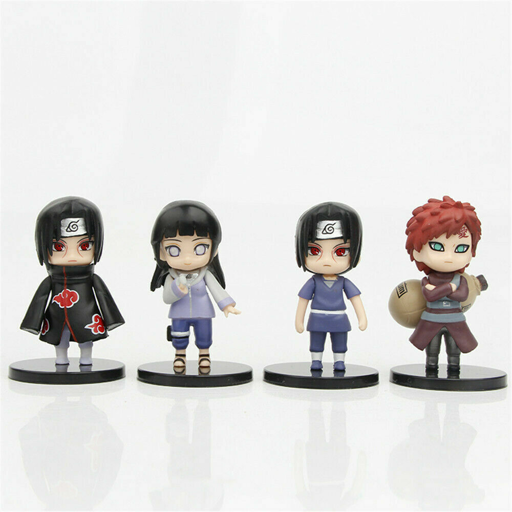 Naruto Colection Miniaturas De Coleção Minifigure De Ação Bonecos Kakashi  Hinata Gaara Itachi Sasuke Sakura Jyraia 