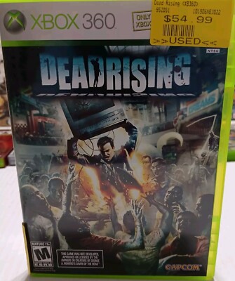 DEAD RISING Xbox 360 Video Game Complete In Good Shape with Case + Manual