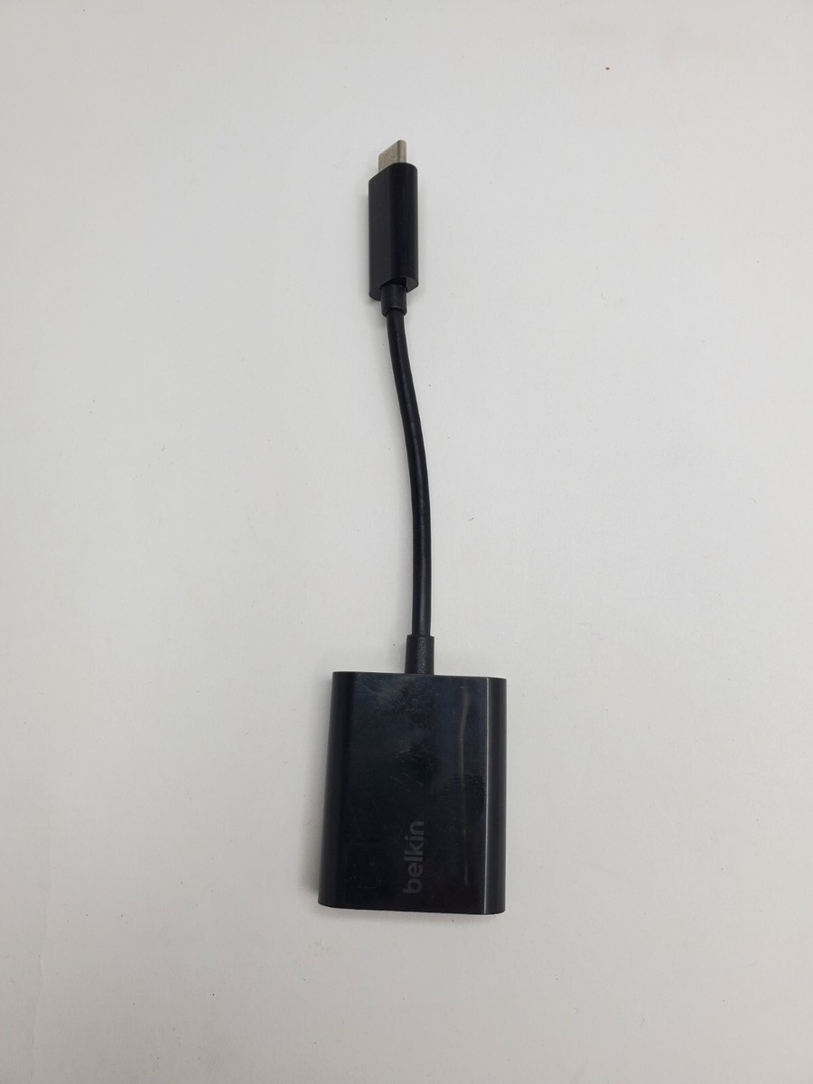 Belkin USB-C Splitter (Audio Charge Adapter) for ipad pro iPhone 16 15  pro max