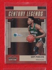 2010 11 Panini Threads Sam Perkins Century Legends Dallas Mavericks 55/99 #11