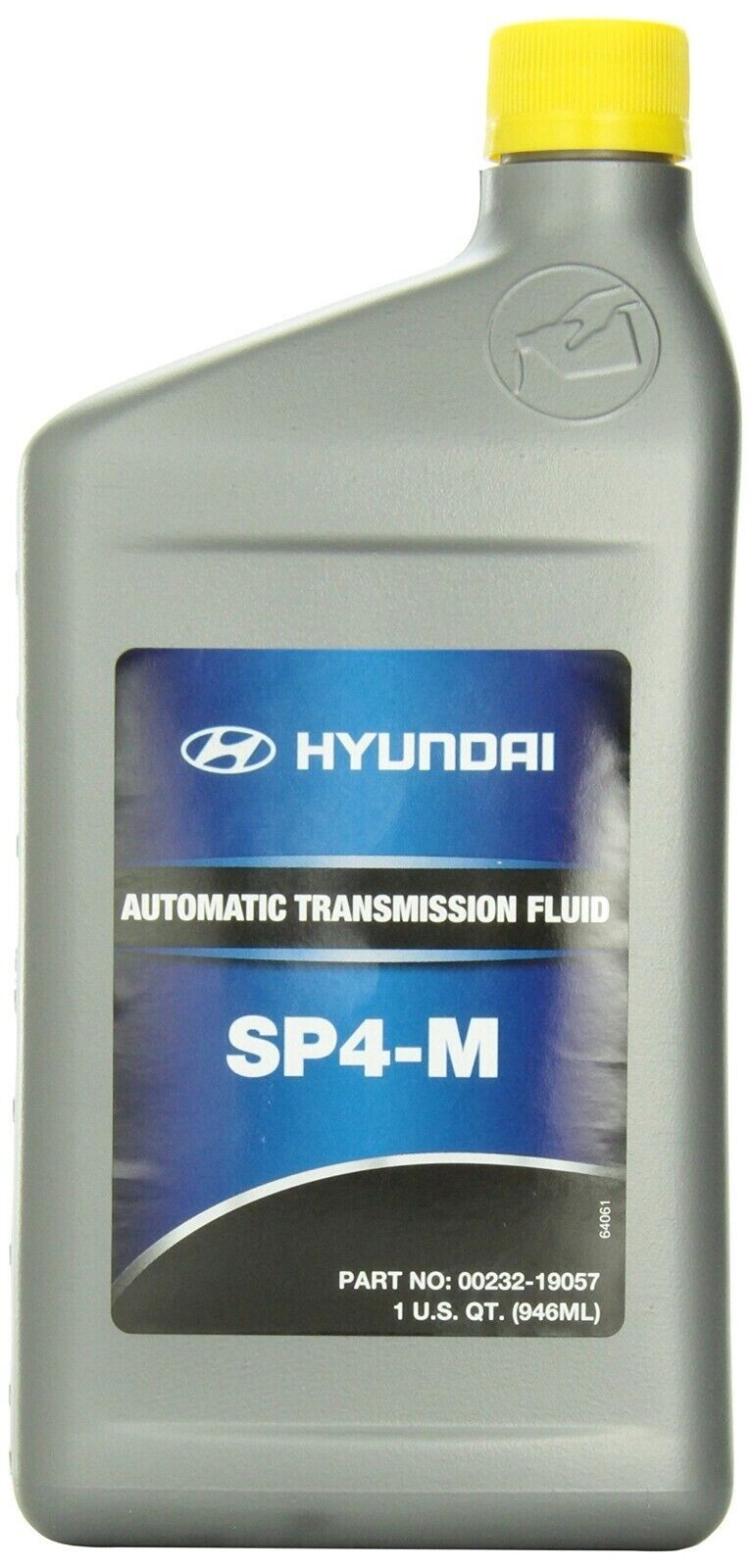 OEM Genuine Hyundai Automatic Transmission Fluid SP4M 0023219057 1 US