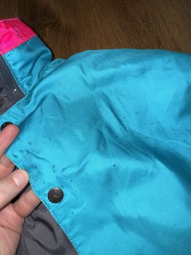 Vtg Nevica Ski Suit One Piece Snowsuit Snow Bib Apres Full Zip 1980s Womens 10 - Picture 23 of 24