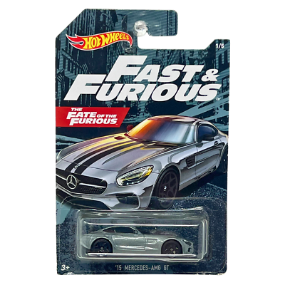 ミニカー Hotwheels FAST&FURIOUS Hot Wheels Fast & Furious '15 Mercedes-AMG GT 1:64 Diecast | eBay