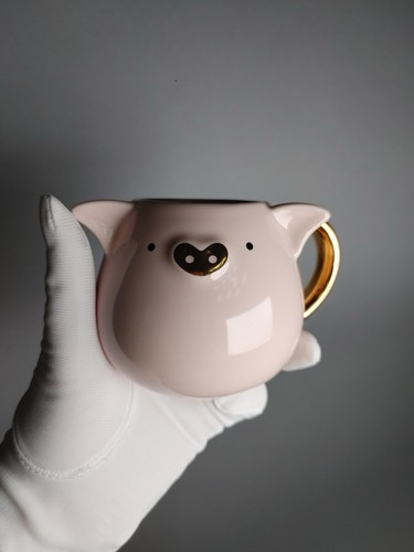 Starbucks Korea 2019 New Year Happy Dream Golden Pig Zodiac Mug 10 oz 297ml - Picture 9 of 13