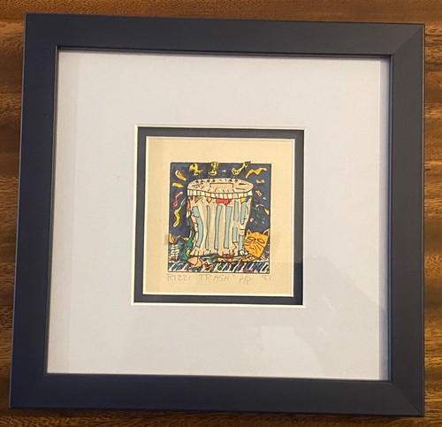 James Rizzi: 3D TRASH, handsigniert, A/P, 1987, gerahmt - Bild 2 von 6