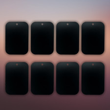 Scosche Magicmount For Mount Cell Phone Mobile Kit Magic Metal Plates, 8 PACKS