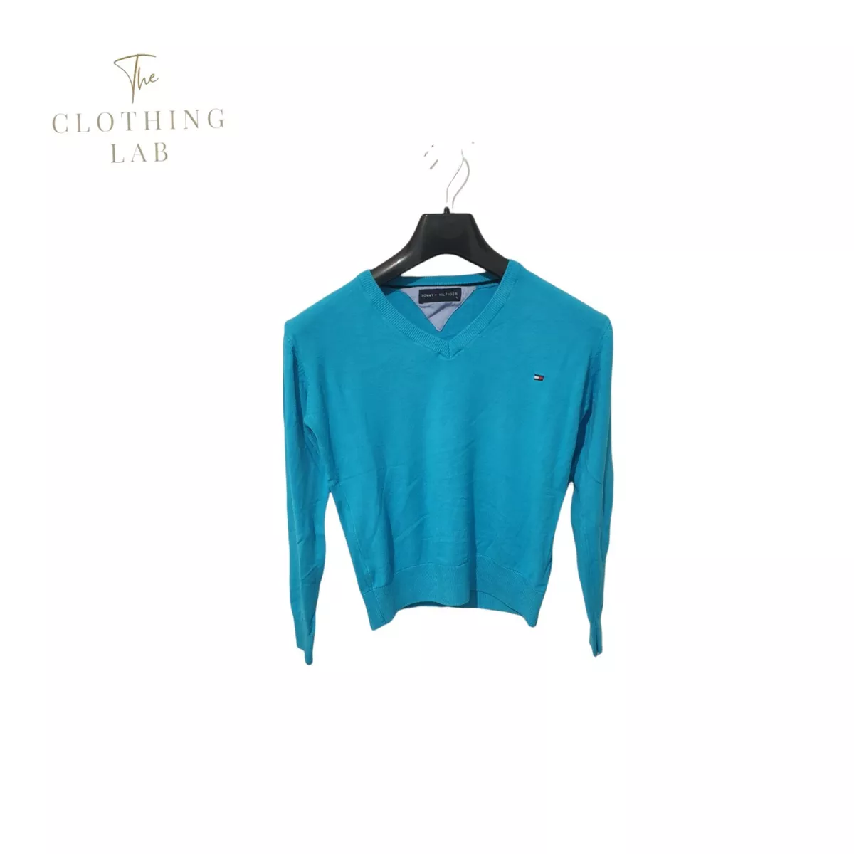 Tommy Hilfiger Jumper Kids Large Unisex Blue