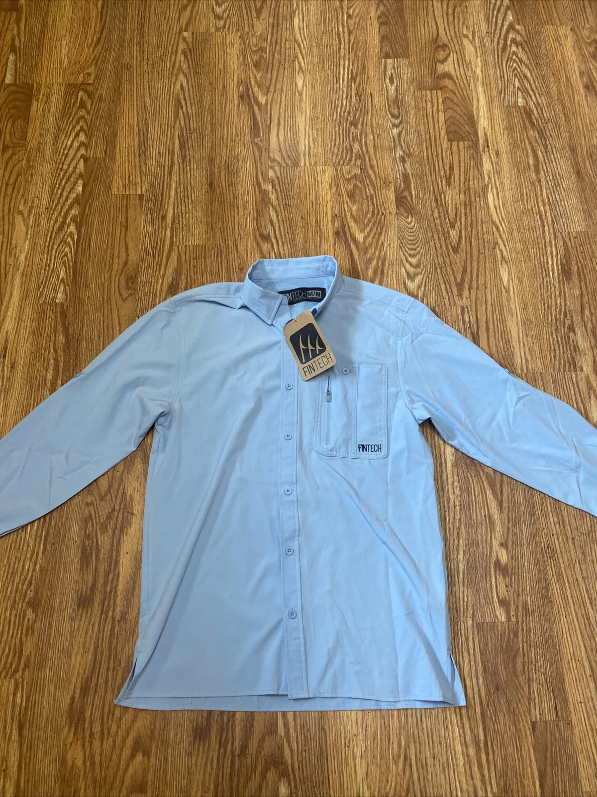 Fintech Men’s Fishing Shirt Medium NWT