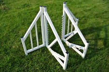 Dog Agility Triple and Ascending Double Jump Set - AKC