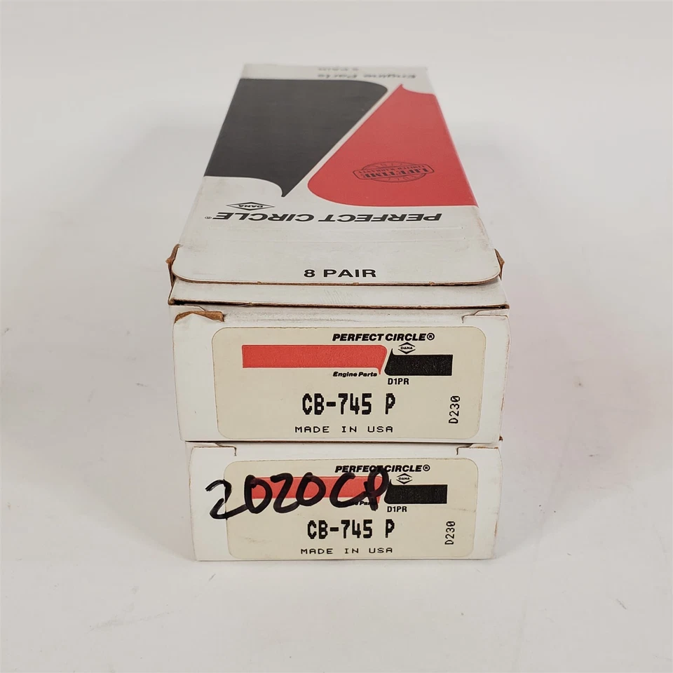 75-95 Chevy Pontiac... Juego de rodamientos de varilla de conexión estándar círculo perfecto CB-745P Foto 2 de 2