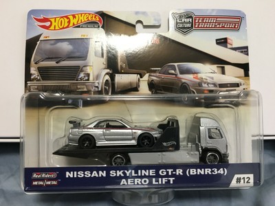hot wheels team transport skyline r34
