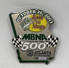 2003 Bass Pro Shops MBNA 500 Atlanta Raceway NASCAR Race Racing Enamel Hat Pin