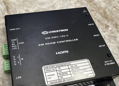 Crestron DM-RMC-100-C DigitalMedia HDMI DM Room Controller, 6503961
