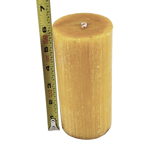 2 Candele Coloniali Autunno Sole Profumata Pilastro Candela 6" Stoppino Singolo Nuove, Usate - Foto 6 di 7